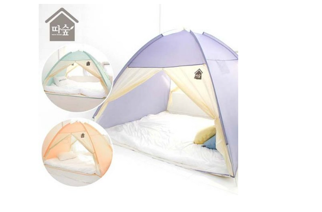 따숲 난방텐트 원터치